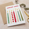 Christmas Candles - Set of 8 Cards
