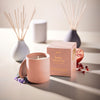 Aztec Tuberose Scented Candle - Peach Clay