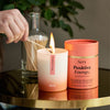 Positive Energy Scented Candle - Pink Grapefruit, Vetiver, Mint