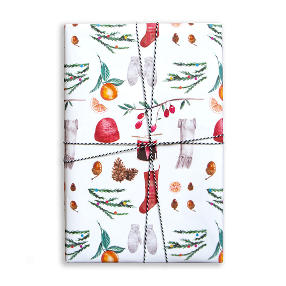 Gift Wrap Sheet - Christmas Collection