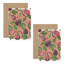  Christmas Figs - Set of 8 Cards