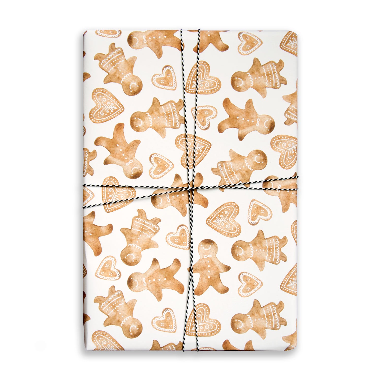 Gingerbread - Wrapping paper sheets