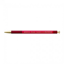  Penco Prime Timber & Brass Pencil - Red