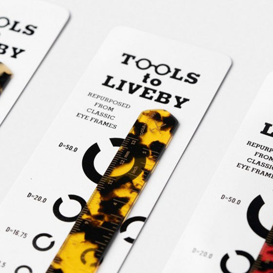 Tools to Live By Hexetate Ruler - Yellow